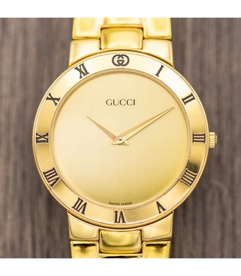 gold gucci watch for men|men's luxury watches gucci.